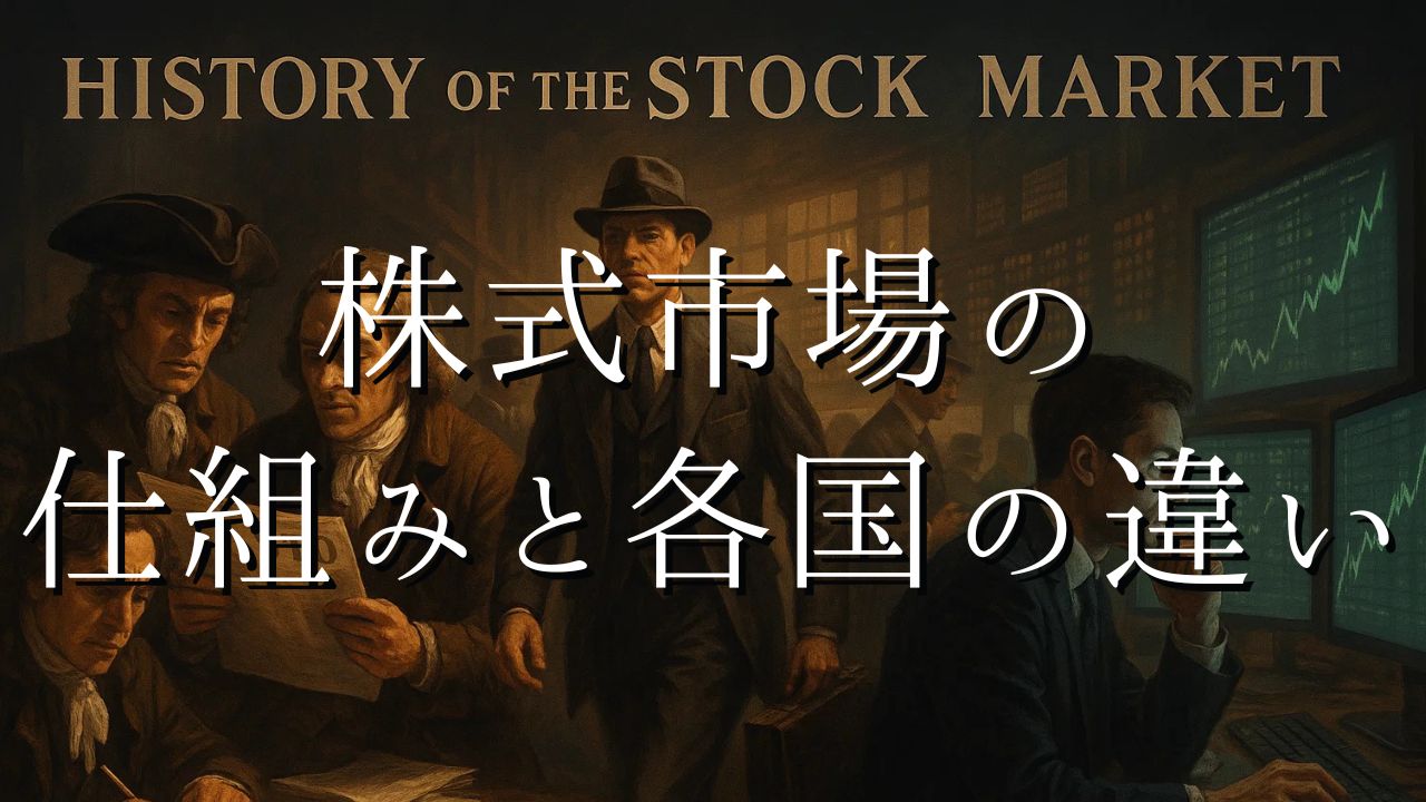 株式市場の仕組みと各国（日本、米国、中国）の違いを学ぶための投資家必携ガイド！