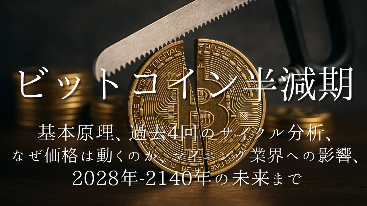 ビットコイン半減期ガイド：基本原理、過去4回のサイクル分析、 なぜ価格は動くのか、マイニング業界への影響、 2028年-2140年の未来まで