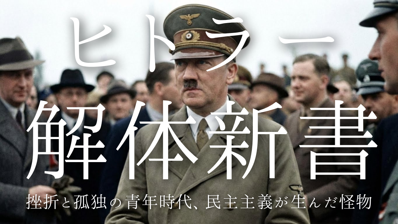 アドルフ・ヒトラーとは何者だったのか：挫折と孤独の青年時代、民主主義が生んだ怪物