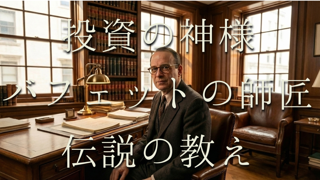 ベンジャミン・グレアムとは？「賢明なる投資家」の要約とバフェットが学んだ師の教え